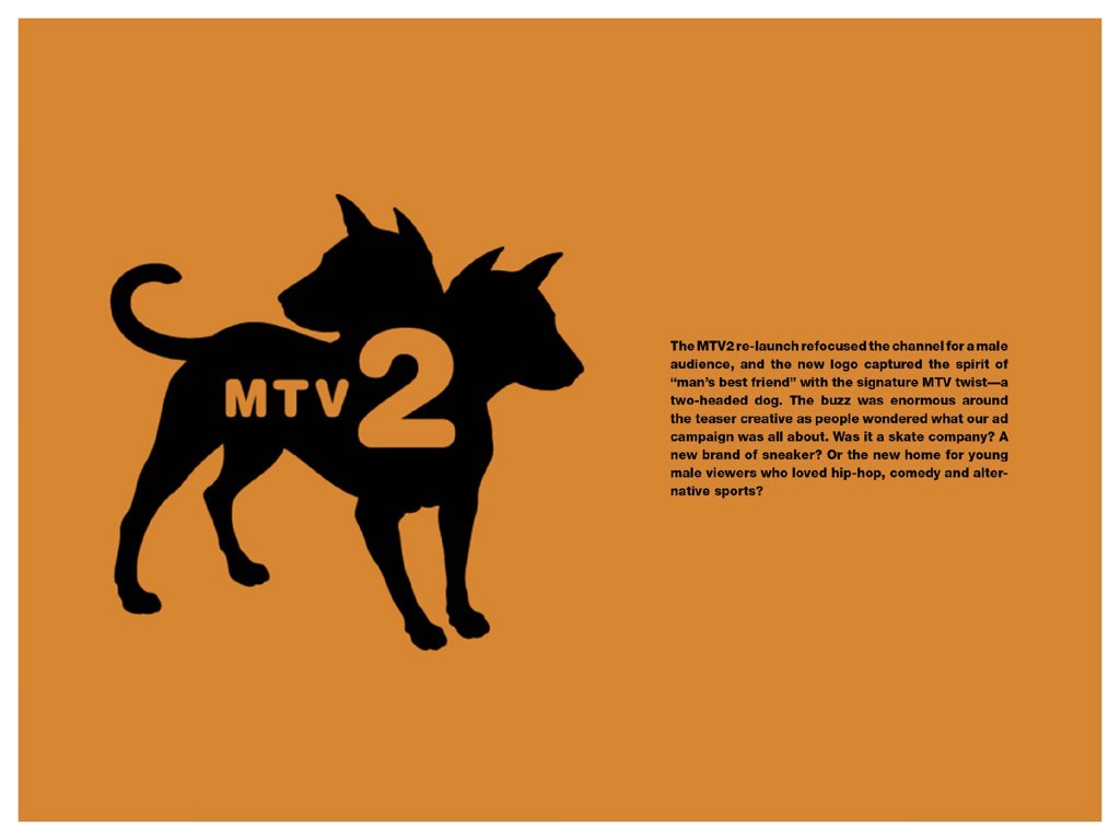 Jim deBarros - Art Director - MTV2 Branding